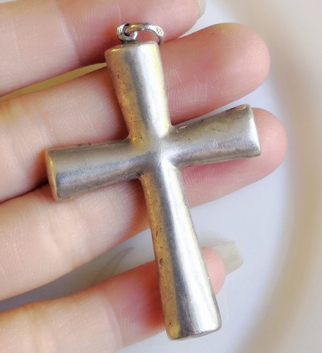 Grand pendentif argent - grand,