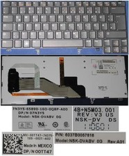 Clavier Qwertz Allemand DELL Latitude E6420 NSK-DVABV 07N3Y5 00TT47 Noir BACKLIT