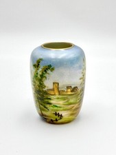 Vase Miniatur Porzellan hutschenreuther hohenberg 1814 handbemalt _ No Meissen