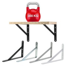 Support De Rayonnage Console D'Angle Haute Capacité Pour Étagère En Bois