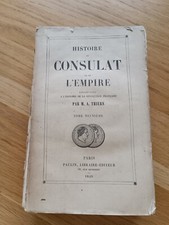 Livre histoire consulat - du, et