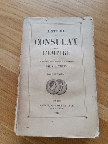 Livre histoire consulat et - consulat,
