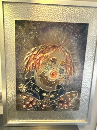 Tableau clown relief - clown, en