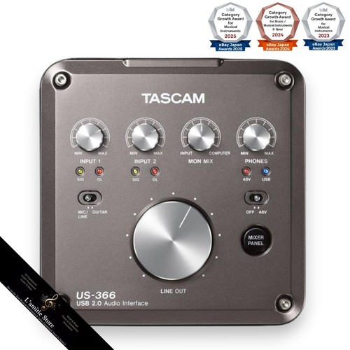 Tascam 366 out - us-366, 4-in