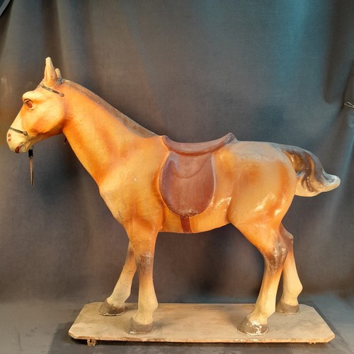Ancien jouet équestre cheval - ancien,