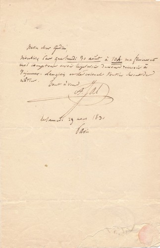 Auguste jal invite gudin - auguste,