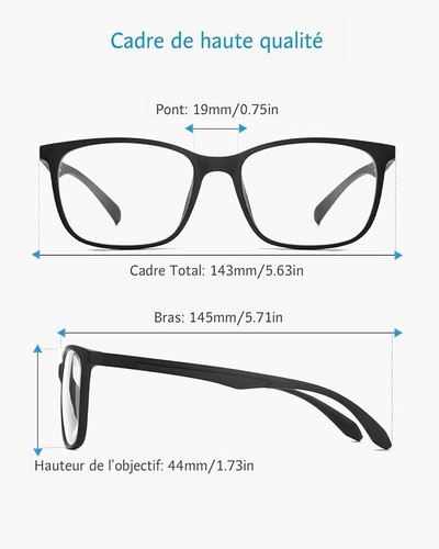 Anrri lunettes lumière bleue - lunettes,