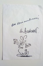 Dessin de Barberousse signé