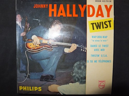 Vinyl tours johnny hallyday - 45,