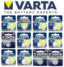 Piles boutons CR 1216 1220 1225 1616 1620 1632 2016 2025 2032 2320 2430 Varta