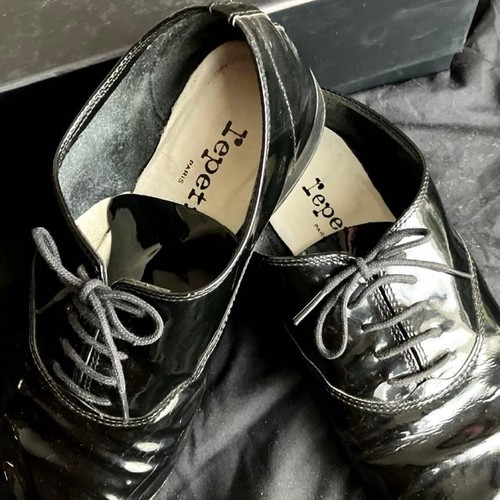 Repetto zizi enamel leather - enamel,