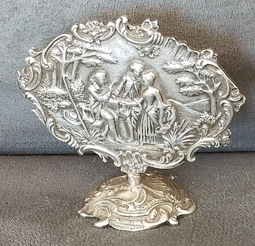 Argent porte carte table - carte, 19