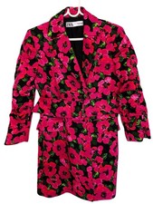 Robe manteau fleurie neuve marque ZARA