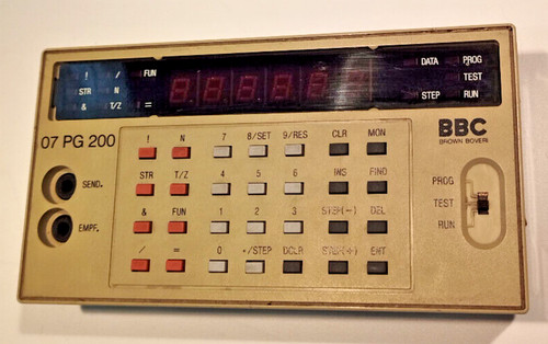 Clavier programmation bbc - de,