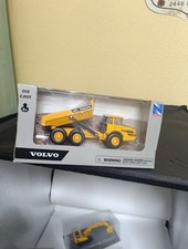 Camion Dumper Articulé Dump Camion Volvo A25G A 25 G Modèle Métal New-Ray