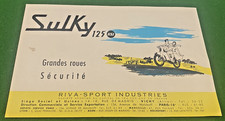Notice Commerciale RIVA SPORT Industries  Sulky 125 RSI - Non Daté - Bel Etat.