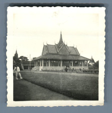 Indochine, Cambodge, Phnom Penh, Pavillon dans l'enceinte du Palais Royal V