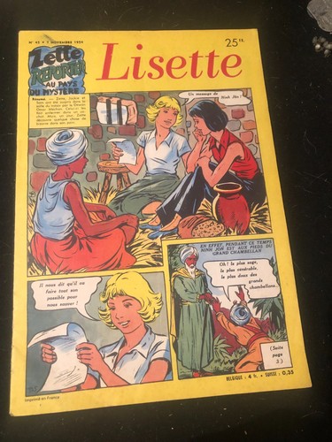 Revue lisette 1954 - lisette,, no