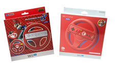 Nintendo Wii Rouge Mario Kart Course Roue Par Hori Ltdedition Avec Boîte &