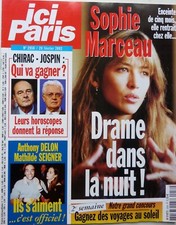 Mag 2002: SOPHIE MARCEAU_HELENE SEGARA_CECILIA CARA & DAMIEN SARGUE_WILL SMITH