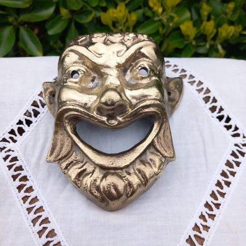 Masque ancien satyre diable - ancien,