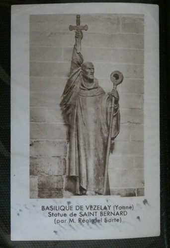 Image pieuse saint - pieuse, bernard