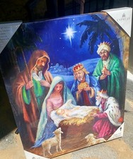 Nativity stretch Canvas Wall