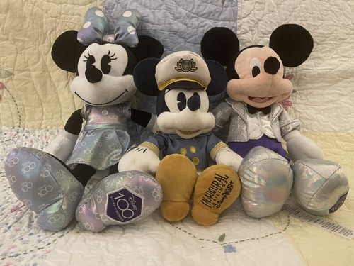 Mickey and minnie mouse - minnie, plush