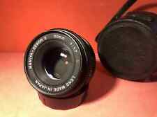OBJECTIF MAMIYA SEKOR E 50 mm 1:1.7 /MAMIYA E MOUNT / VINTAGE PRIME LENS / MINT
