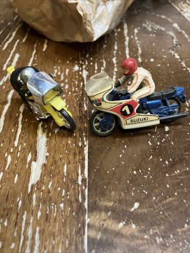Ancien lot moto jouet - lot,