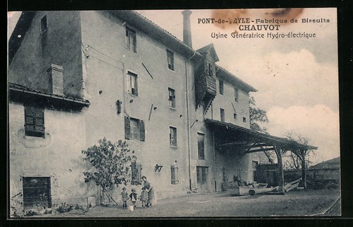 Cpa pont veyle fabrique de - pont-de-veyle,,