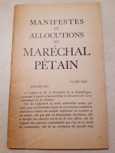 Manifestes allocutions du - et,