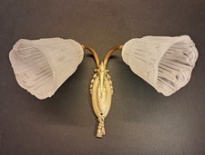 Art Déco - applique double en