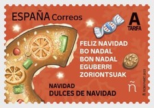 spain 2023 espagne Christmas Sweets Candy  Candies Gastronomy food 1v mnh