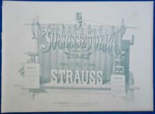 ISAAC STRAUSS DANCE PIANO PARTITION JOCRISSE POLKA 1859 BARBIZET THÉÂTRE CIRQUE