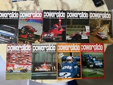 Lot de 9n° Powerslide Internationaler Motorsport 1974 Magazine Revue Sport Auto