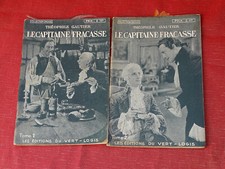 Le Capitaine Fracasse T.1-2 T. GAUTIER n.d. Éditions du Vert-Logis