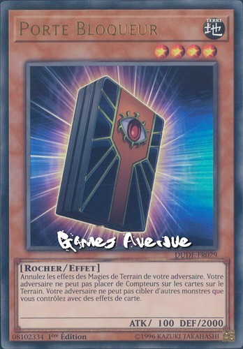 Porte bloqueur - yu-gi-oh,