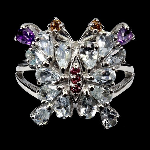 925 bague argent poire - 925,