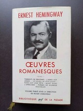 Ernest Hemingway Pleiade