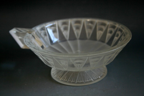 Art deco verlys glass dish - verlys,