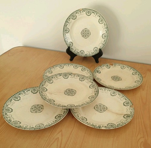 Assiettes plates terre - assiettes,