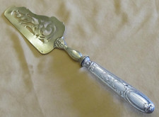 Pelle à tarte ancienne manche