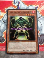 Carte Yu Gi Oh BOXEUR INDOMPTABLE AVEC PROTEGE-DENTS LTGY-FR017 x 3