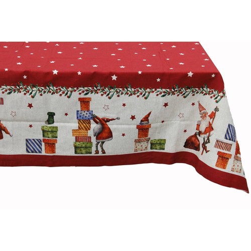 Nappe noël coton - noël, en