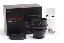 Objectif De Cinéma 7artisans 1.05/50Mm Noir Pour M4/3 Mft Aps-C
