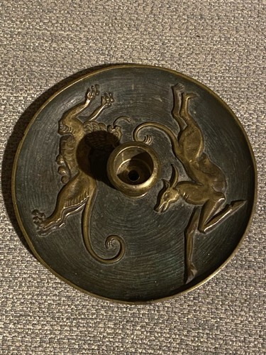 Bougeoir bronze dans goût - bougeoir, le