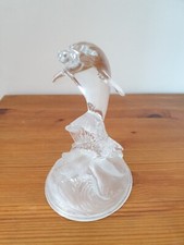 Dauphin en cristal d'Arques