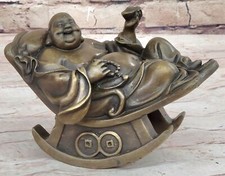 Sculpture Statue En Bronze Fat