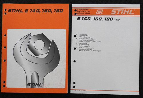 Stihl 140 160 180 manuel - 140,
